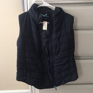 Aeropostale Navy Blue Puff Vest